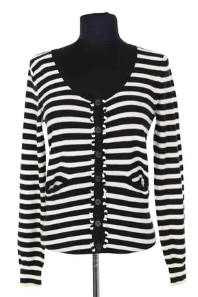Cardigan Sonia Rykiel Blanc en Synthétique, taille S - Seconde Main