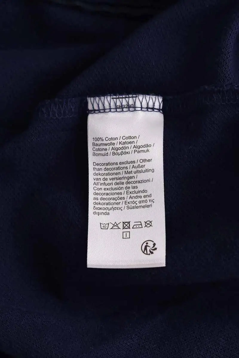 Pull Lacoste Bleu en Coton