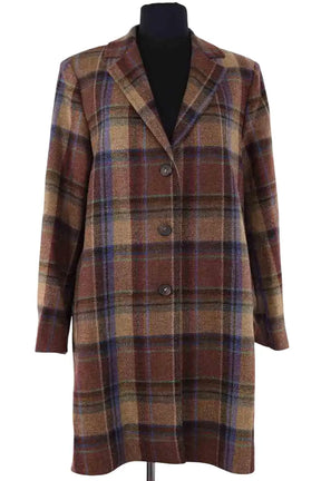 Manteau Diega Marron en Laine, taille XS - Seconde Main