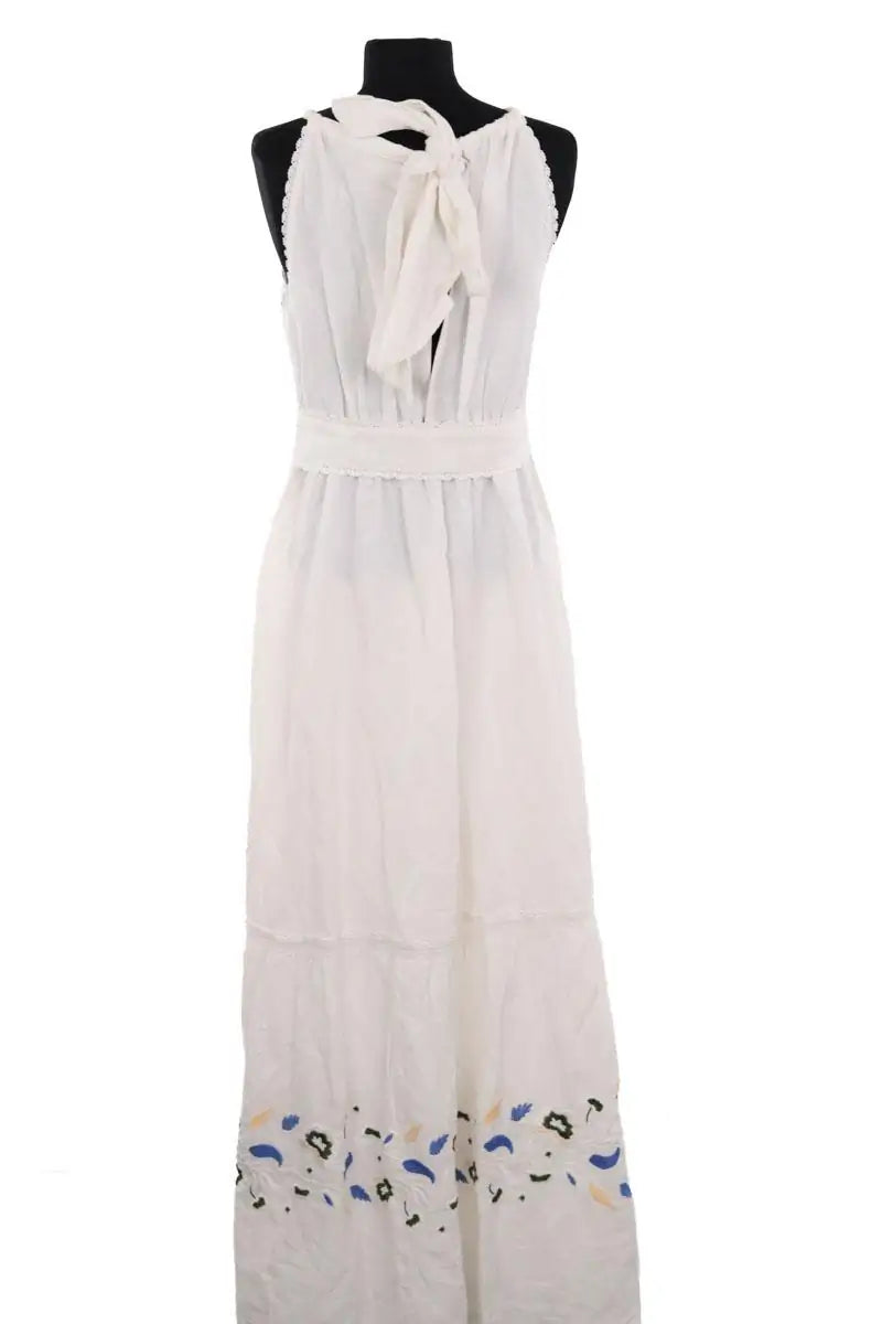 Robe Sézane Ecru en Lin