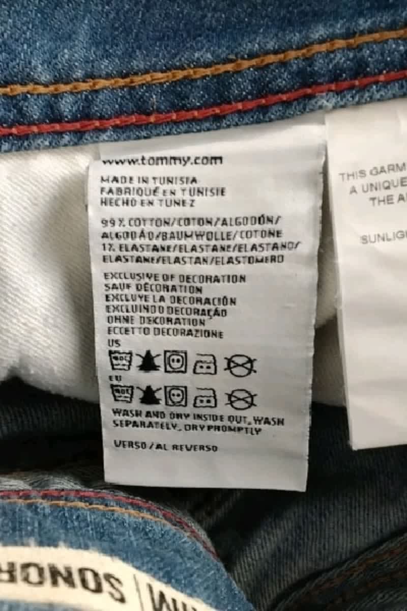 Jean slim Tommy Hilfiger  Bleu