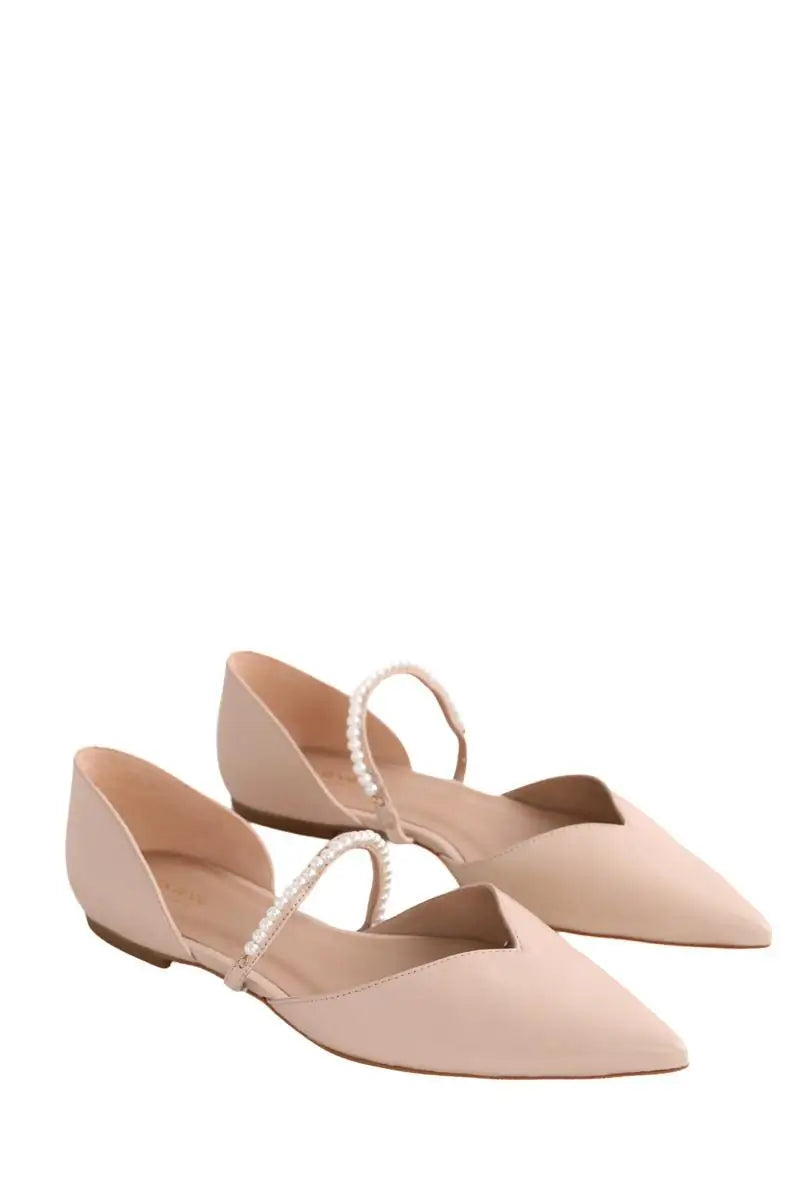 Ballerines LK Bennett Ida Ecru en Cuir