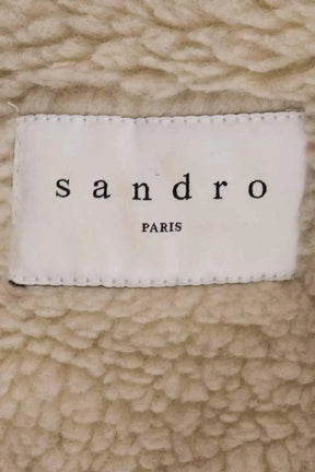 Parka Sandro Kaki en Coton