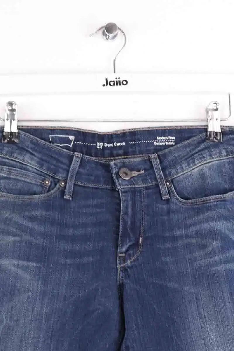Jean droit Levi's Marine en Coton
