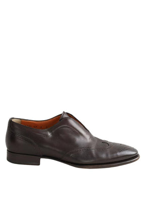Chaussures à lacets Santoni  Marron