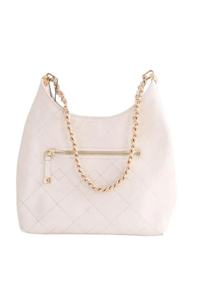 Sac porté épaule Charles & Keith Beige en Cuir