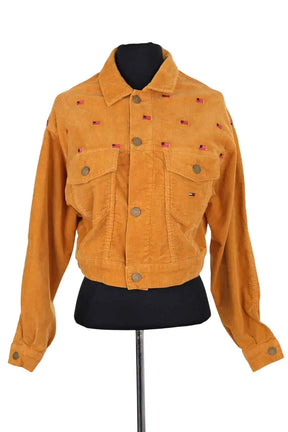 Veste Tommy Hilfiger Jaune en Coton, taille S - Seconde Main