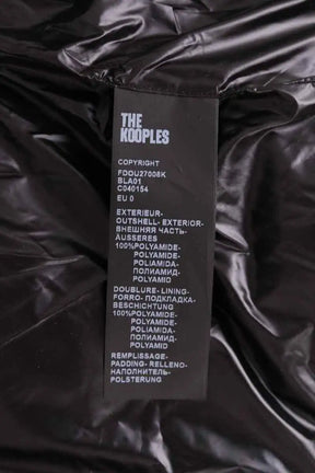 Doudoune The Kooples Noir en Synthétique