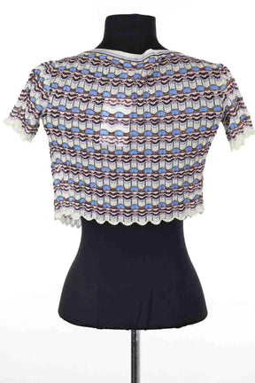 Cardigan Missoni Bleu en Soie