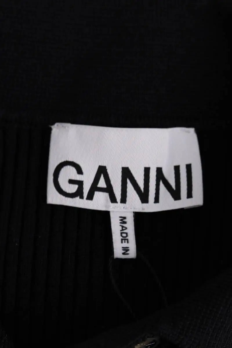 Robe Ganni Noir en Synthétique