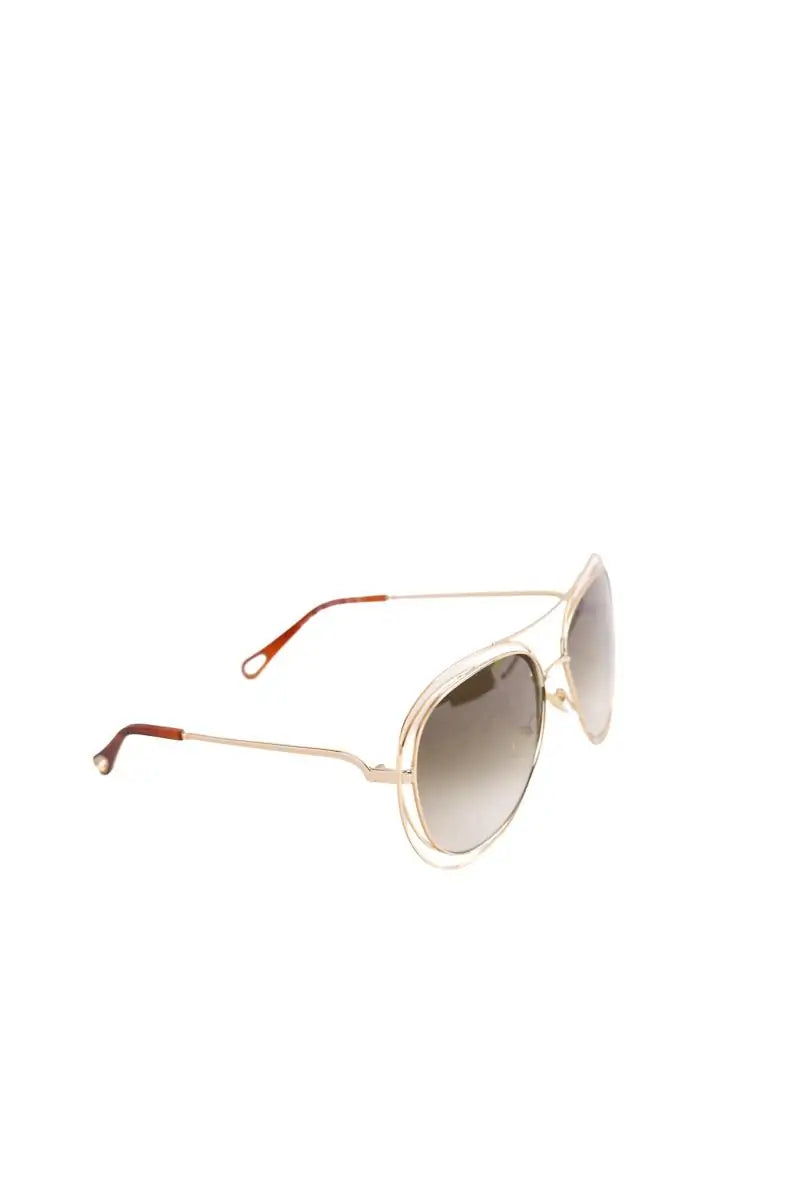 Lunettes de protection Chloé Doré en Métal
