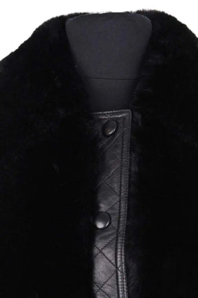Veste Sandro Noir en Cuir