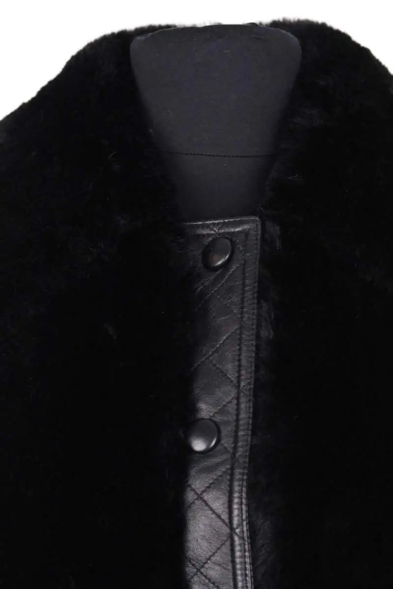 Veste Sandro Noir en Cuir