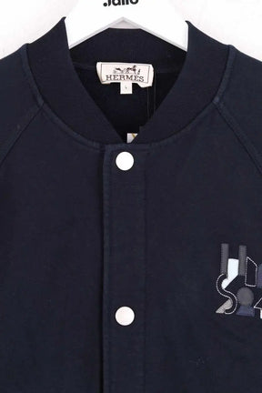 Gilet Hermès Bleu en Coton