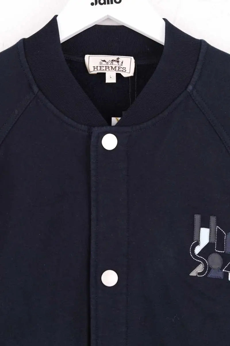 Gilet Hermès Bleu en Coton