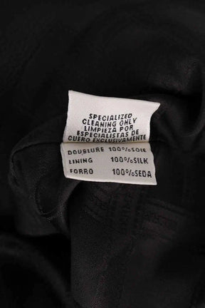 Veste Hermès Marron en Cuir