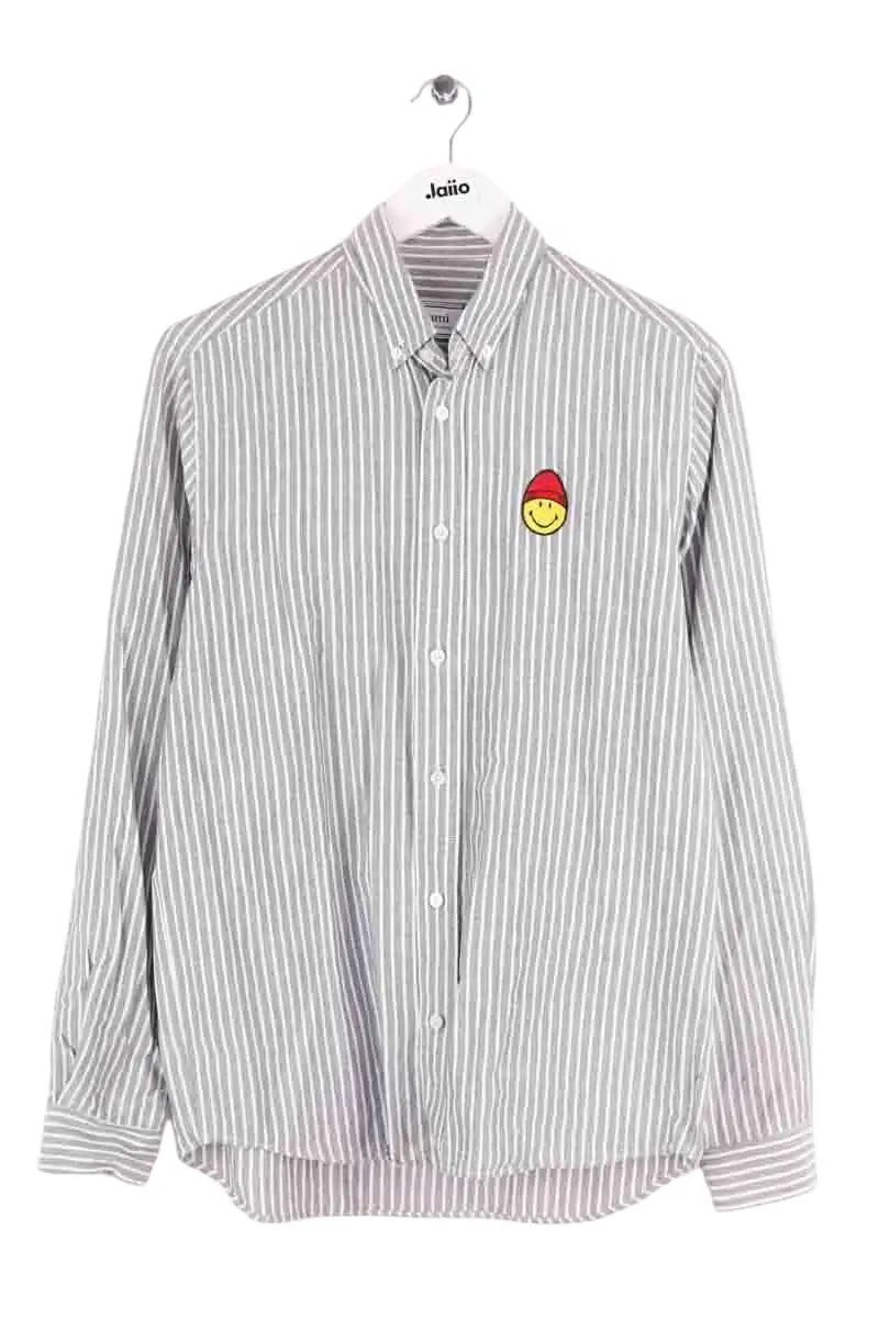 Chemise Ami Gris en Coton, taille M - Seconde Main