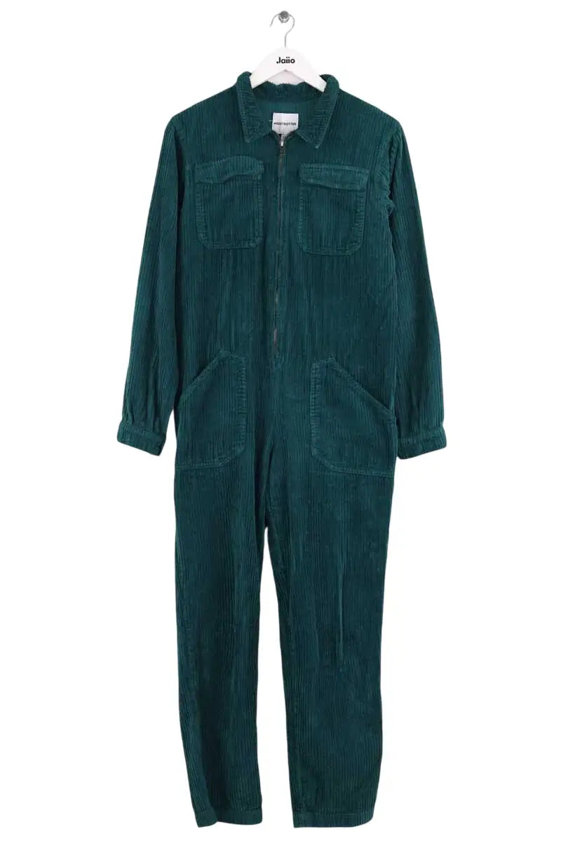 Combinaison Modetrotter Vert en Velours, taille XS - Seconde Main