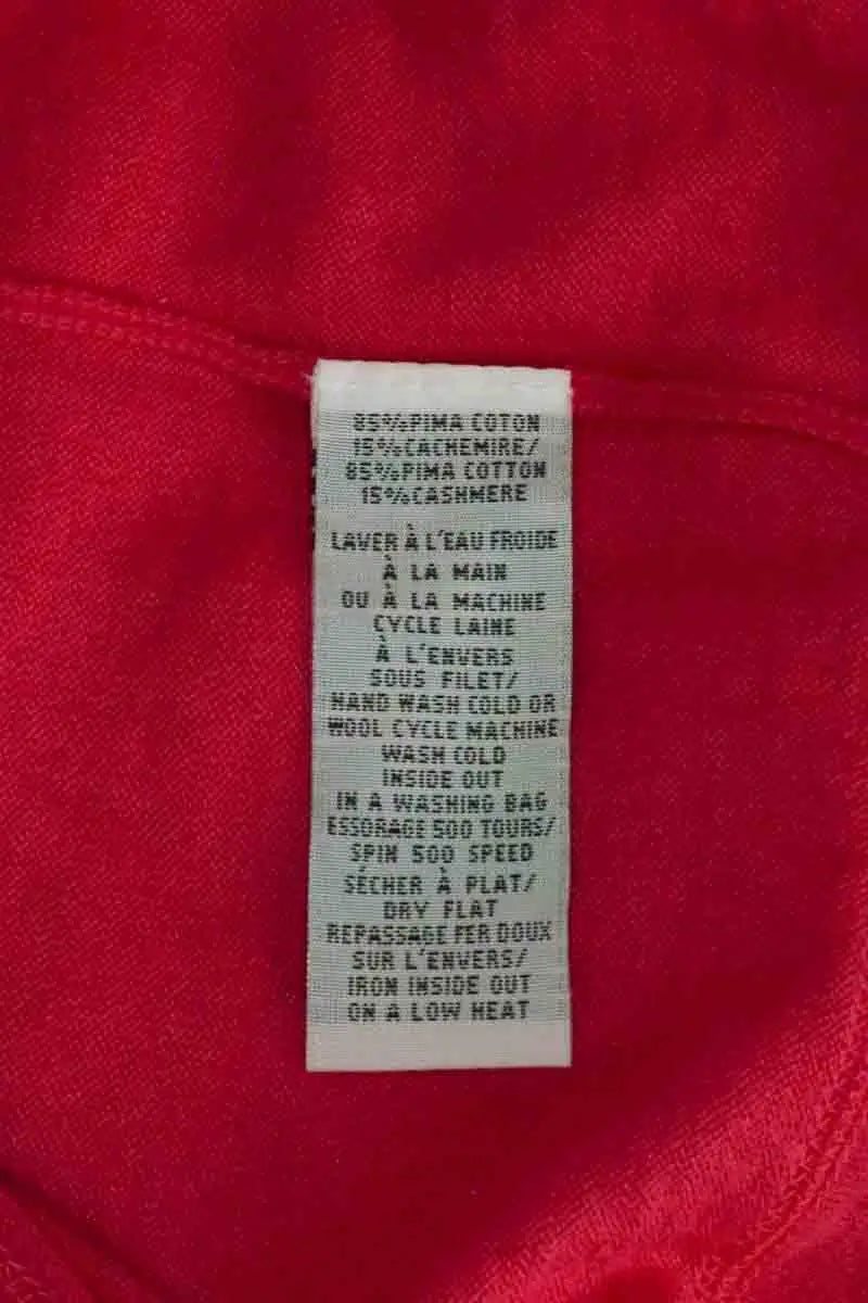 T-shirt Eric Bompard Rose en Coton