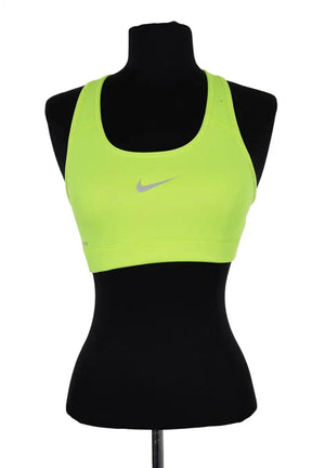 Haut de sport Nike Jaune en Synthétique, taille S - Seconde Main