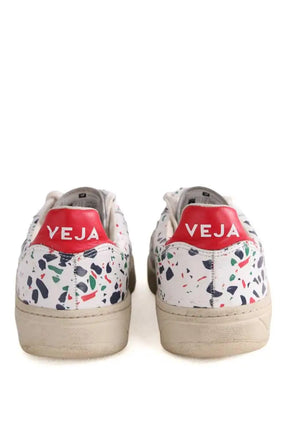 Baskets Veja Blanc en Cuir