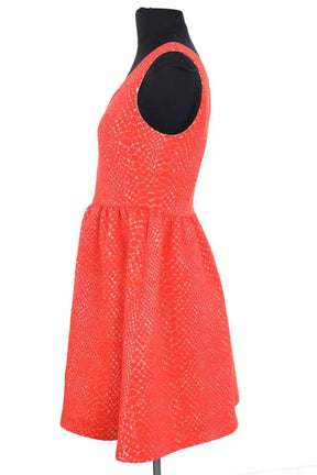 Robe Manoush Rouge en Coton