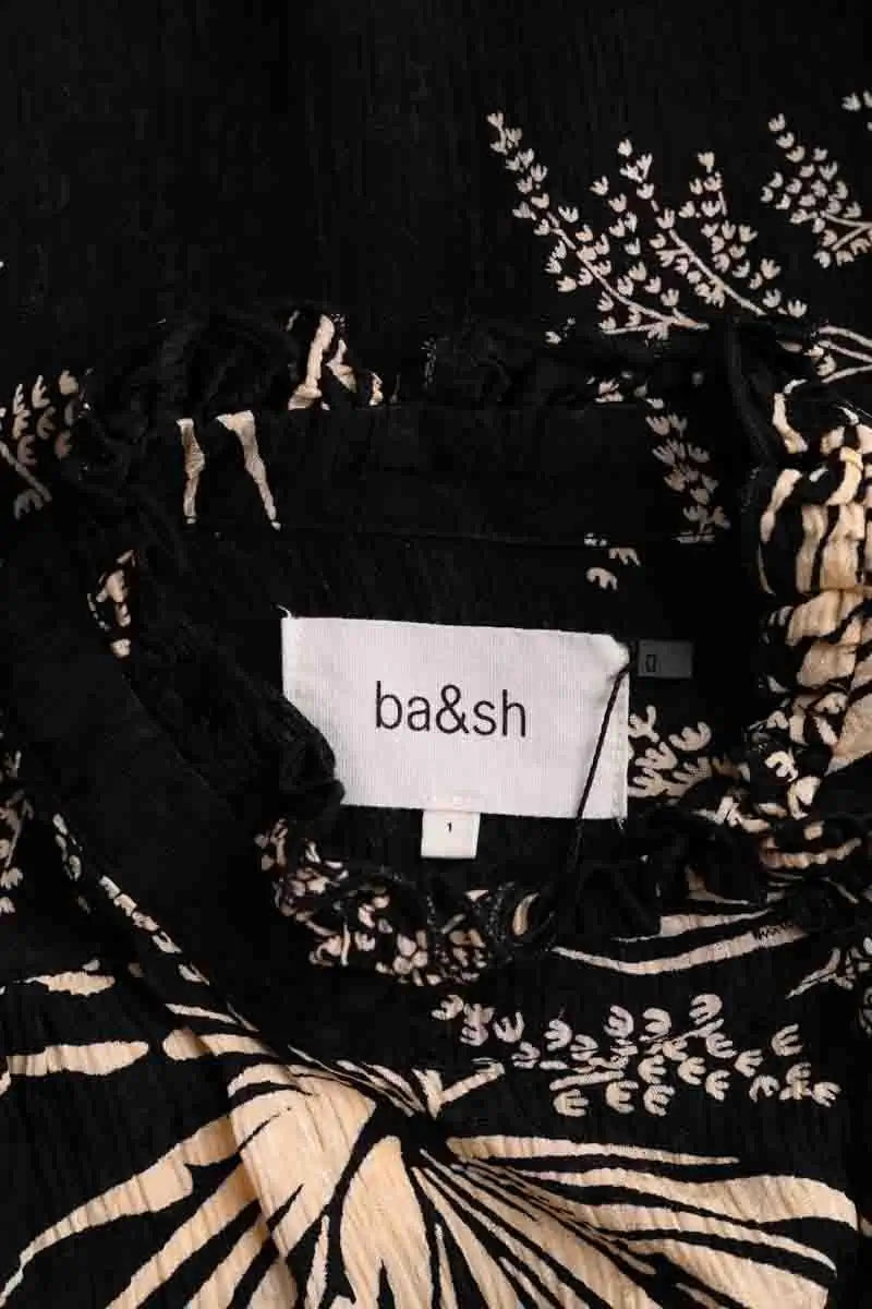 Blouse Ba&Sh Noir en Synthétique