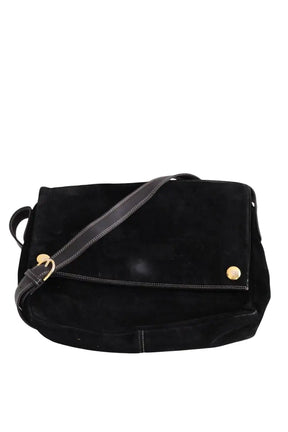 Sac à bandoulière Lancel Noir en Daim - Seconde Main