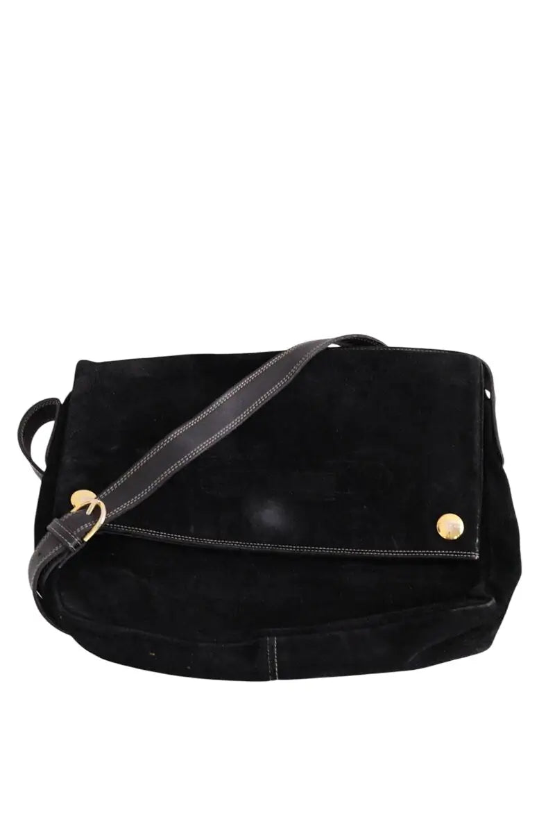Sac à bandoulière Lancel Noir en Daim - Seconde Main