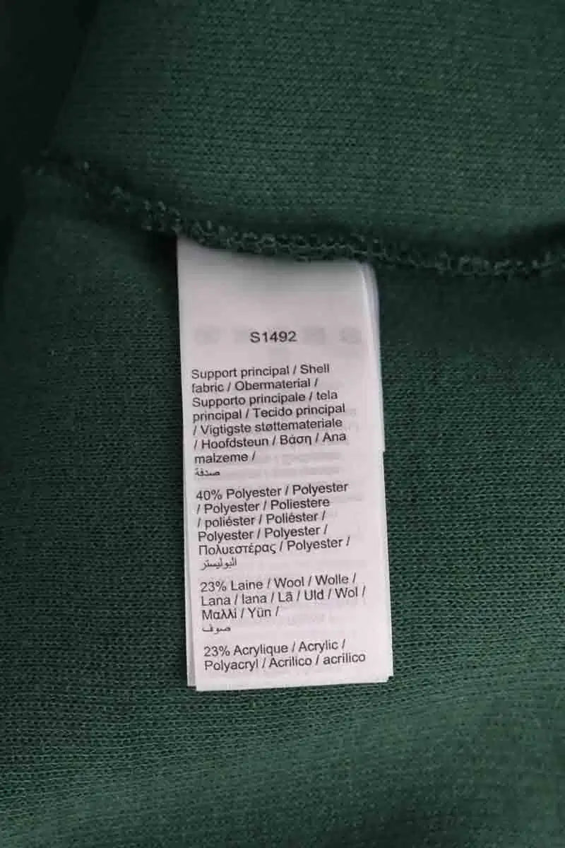 Pull Lacoste Vert en Synthétique