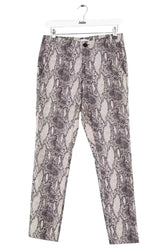 Pantalon droit Marella Gris en Synthétique, taille S - Seconde Main