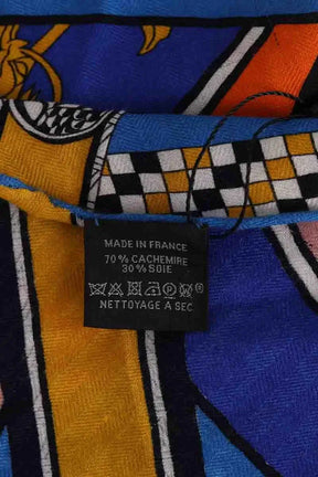 Foulard Hermès Multicolore en Cachemire