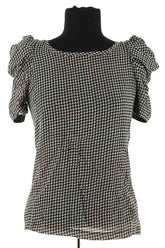 Blouse Maje Noir en Coton, taille S - Seconde Main