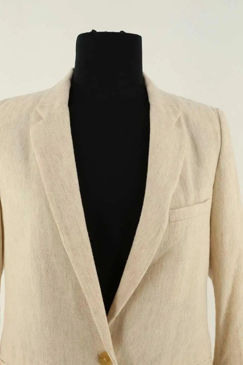 Blazer Forte_Forte Beige en Laine