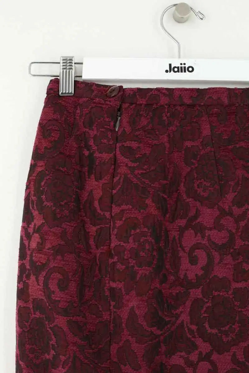 Jupe Dolce & Gabbana Bordeaux en Coton