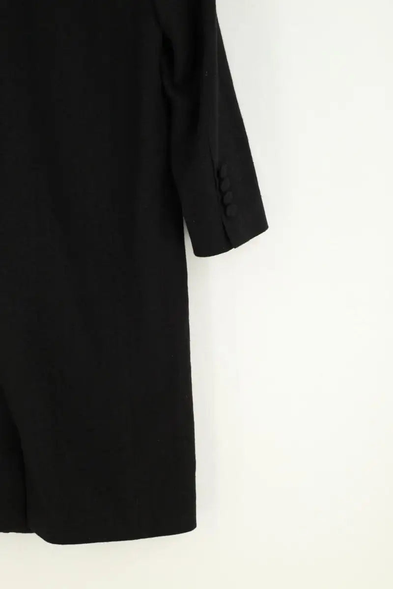 Manteau Officine Générale Noir en Laine