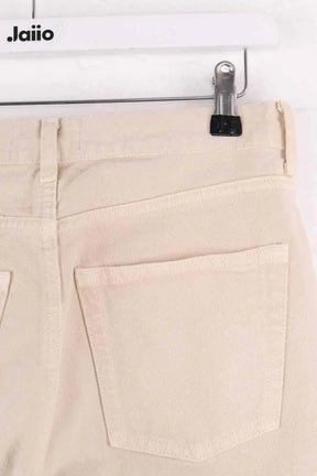 Jean droit Rouje Beige en Coton