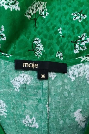 Robe Maje  Vert