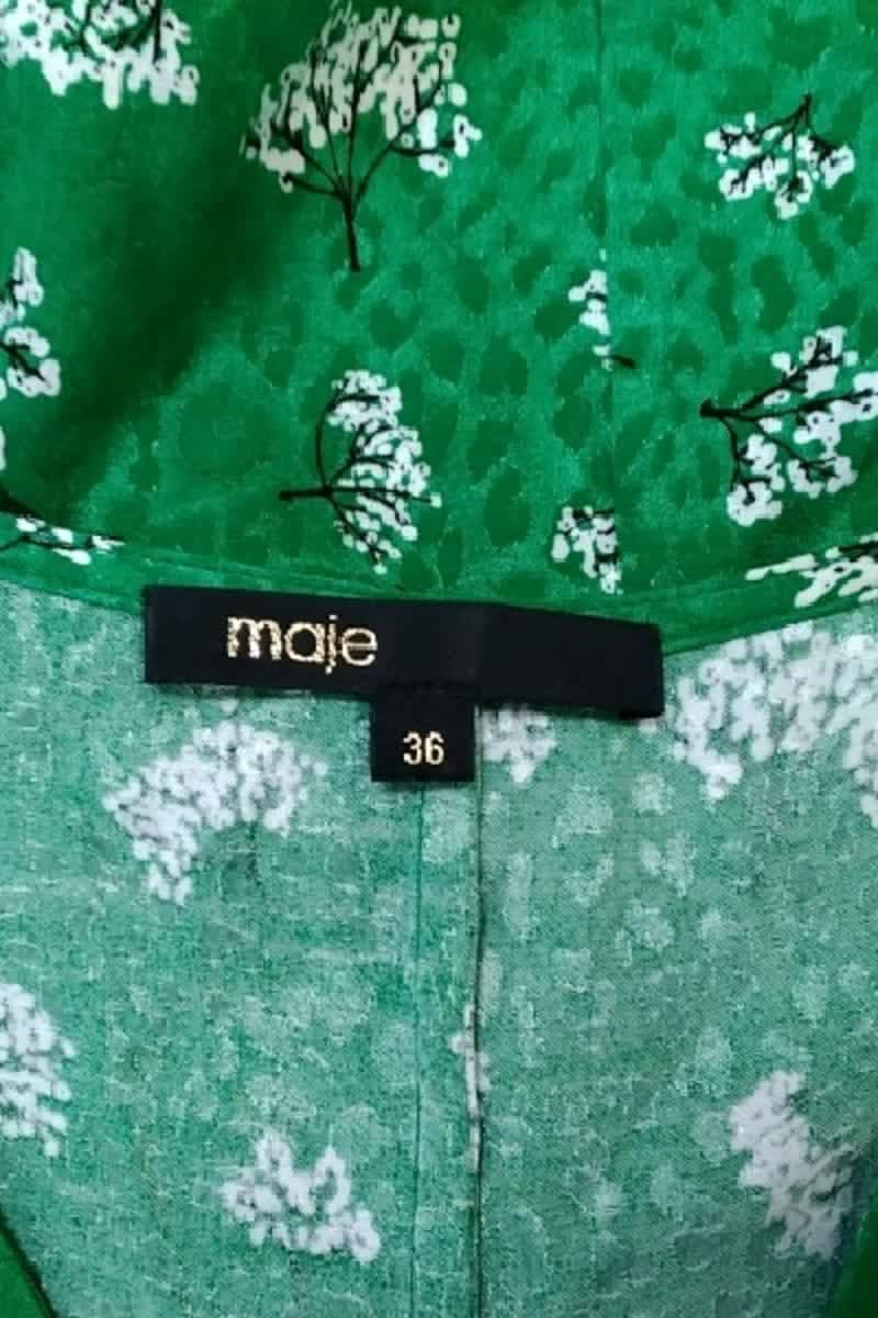 Robe Maje  Vert