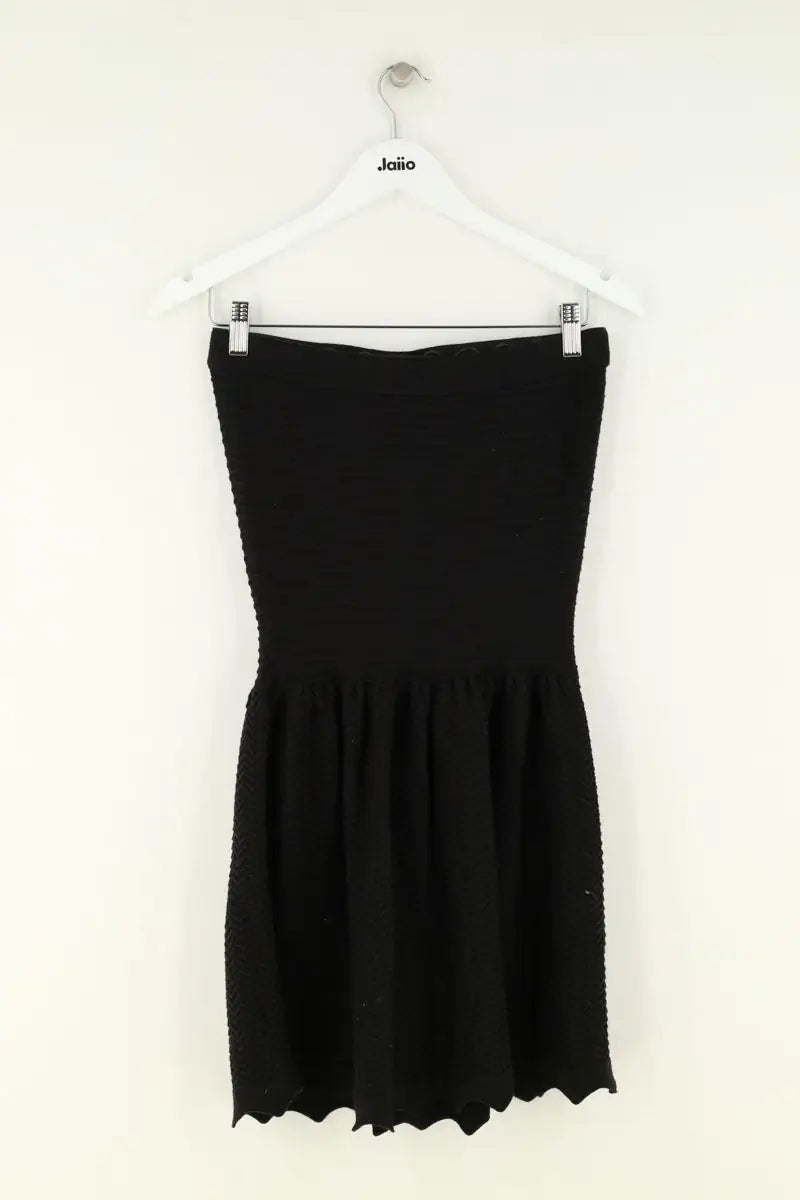 Robe Sandro Noir en Coton