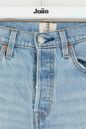 Jean droit Levi's 501 Bleu en Coton