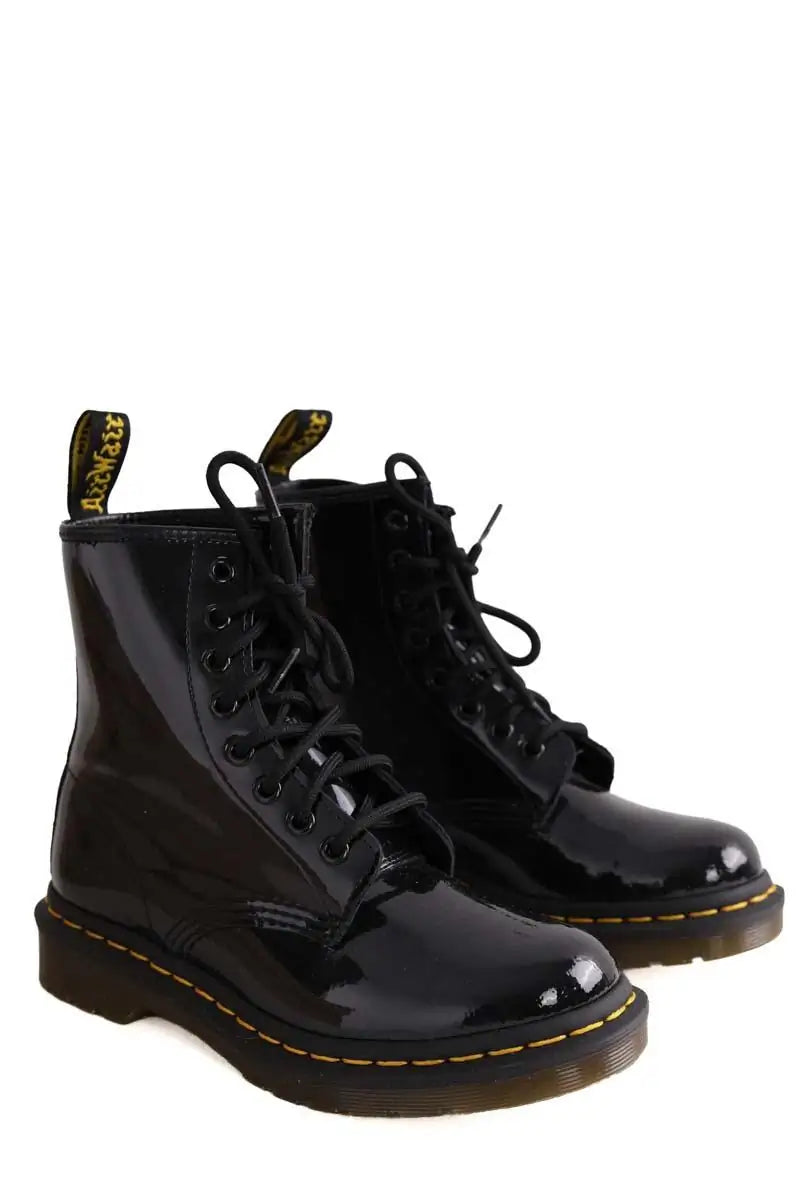 Boots à lacets Dr. Martens Noir en Cuir