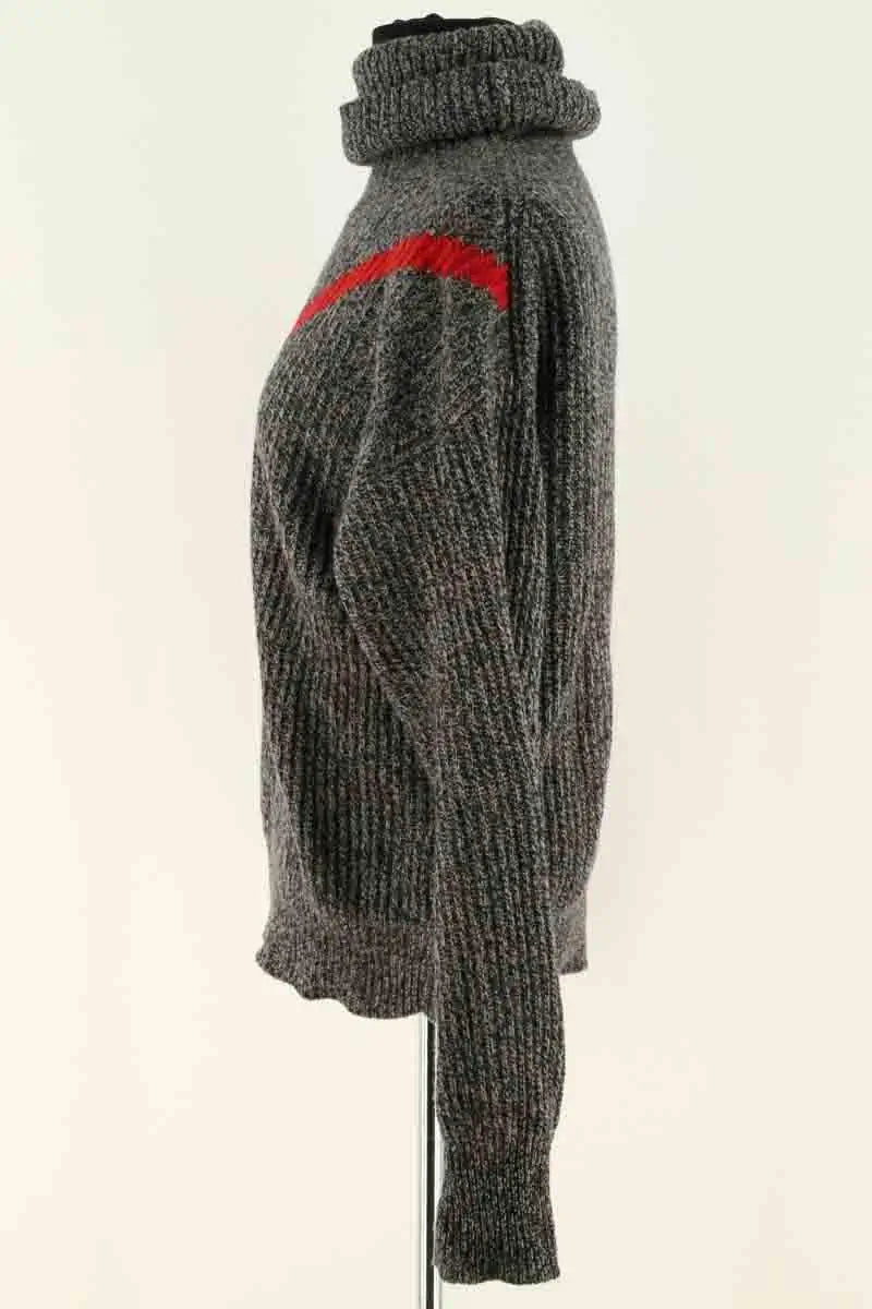 Pull Sandro Anthracite en Laine