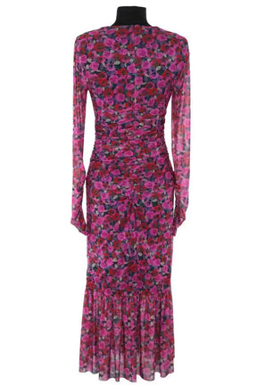 Robe Ganni Rose en Synthétique