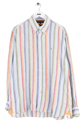 Chemise Tommy Hilfiger Bleu en Lin, taille XS - Seconde Main