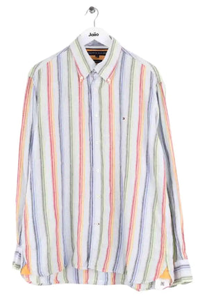 Chemise Tommy Hilfiger Bleu en Lin, taille XS - Seconde Main