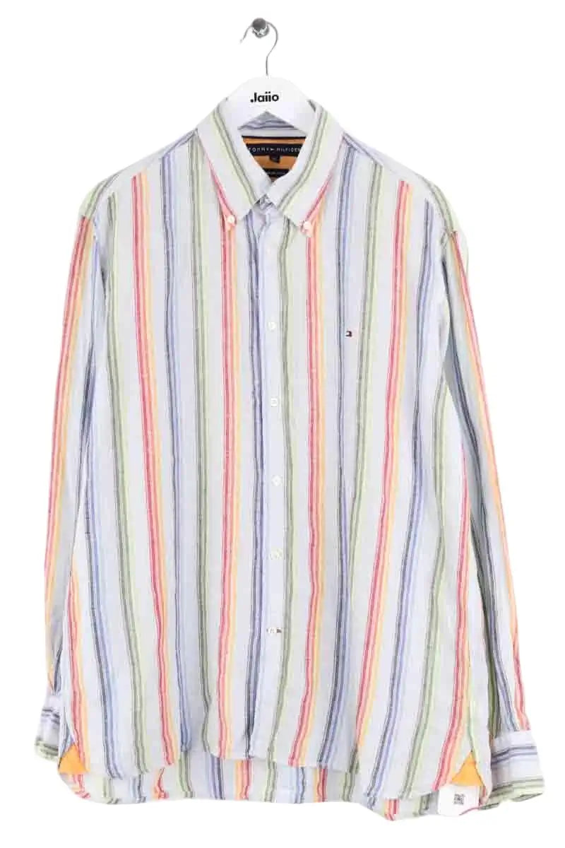 Chemise Tommy Hilfiger Bleu en Lin, taille XS - Seconde Main