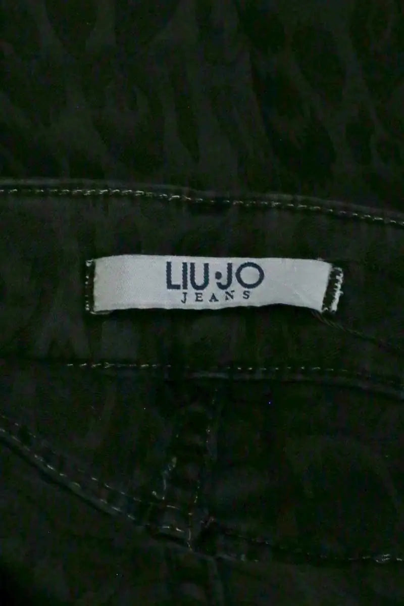 Jean slim Liu Jo Noir en Coton