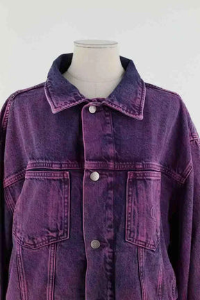 Veste Calvin Klein Violet en Coton