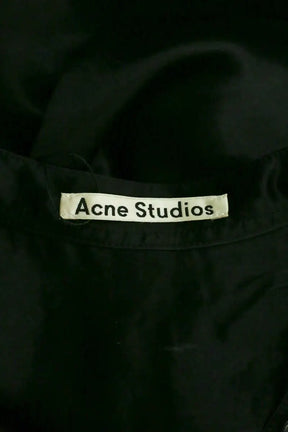 Robe Acne Studios Noir en Synthétique